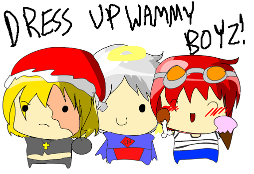 DeathNote: Dress up Wammy boys