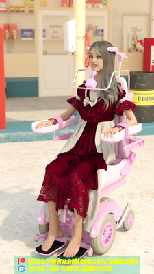 Freebie for Download! Gamty Motorized Wheelchair U