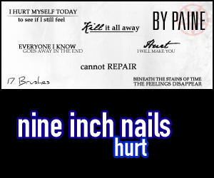 Hurt - Text Brushes