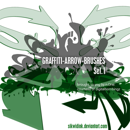DB Graffiti Arrow-Brush Pack