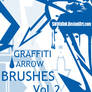 Graffiti Arrow Brush Pack 2