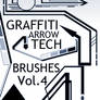 Graffiti Tech Arrows Pack4