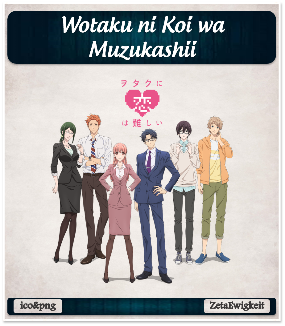 Wotaku ni Koi wa Muzukashii - Anime Icon by ZetaEwigkeit on DeviantArt