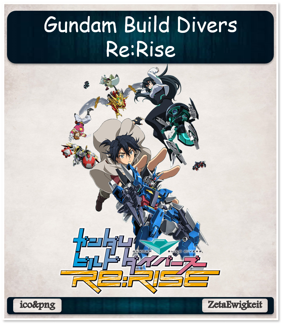 Gundam Build Divers - RE:RISE Season 2 Folder Icon by Edgina36 on DeviantArt