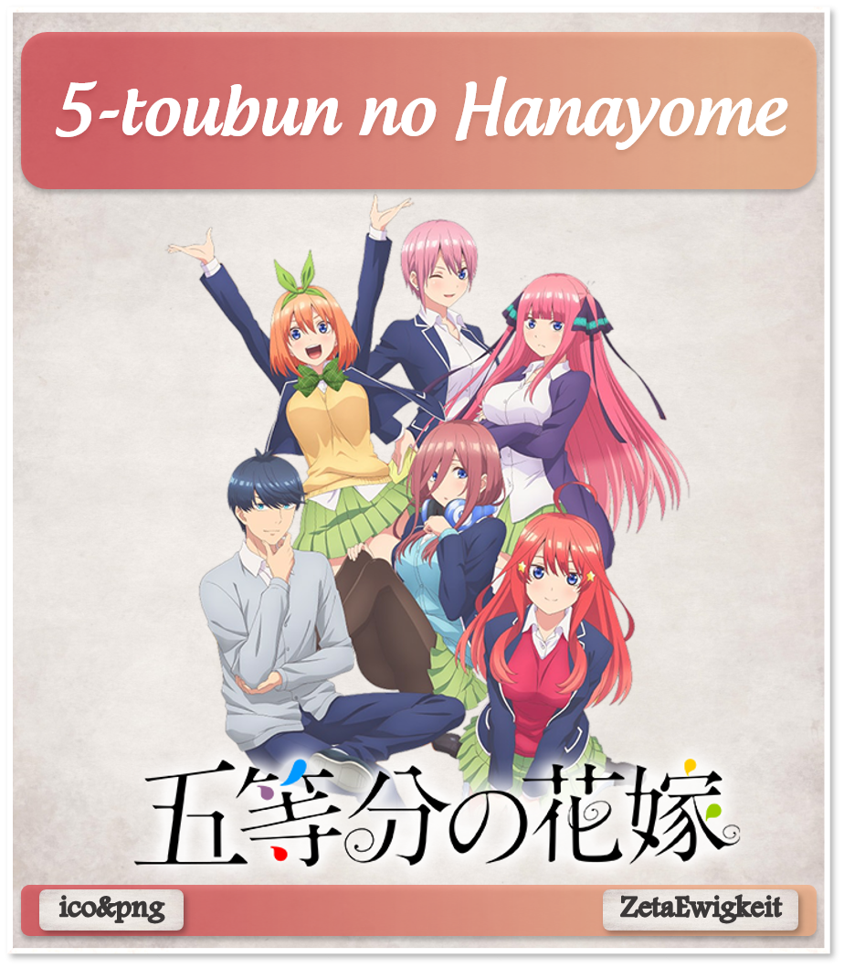 Go-toubun no Hanayome Season 2 - Anime Icon by Sleyner on DeviantArt