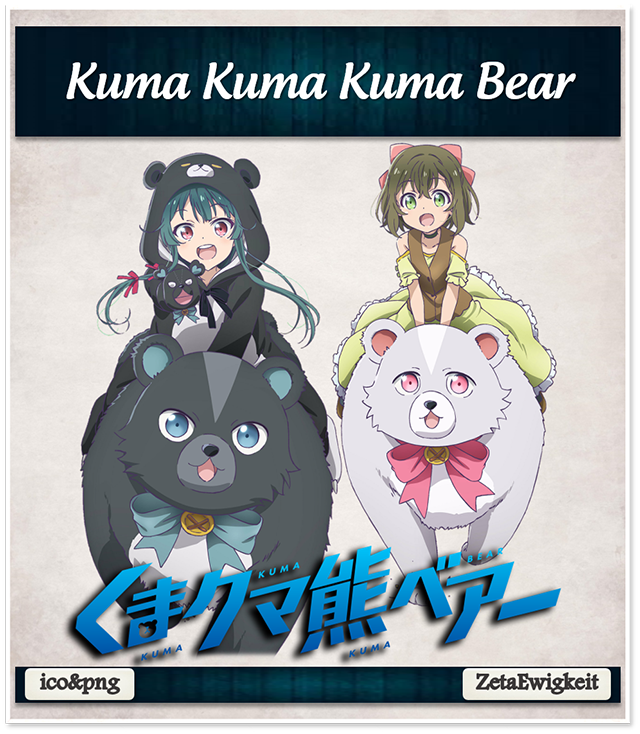 Kuma Kuma Kuma Bear - Anime Icon by ZetaEwigkeit on DeviantArt