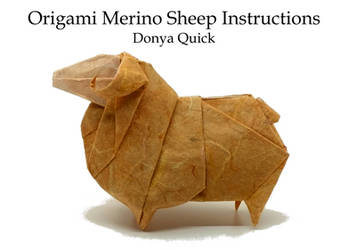 Merino Sheep Origami Instructions