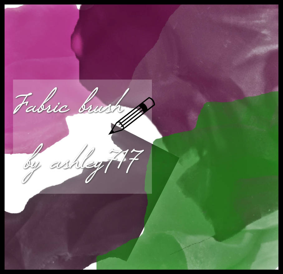 Fabric brushes PACK by ashley717 on DeviantArt