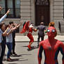 Spiderman and his friends