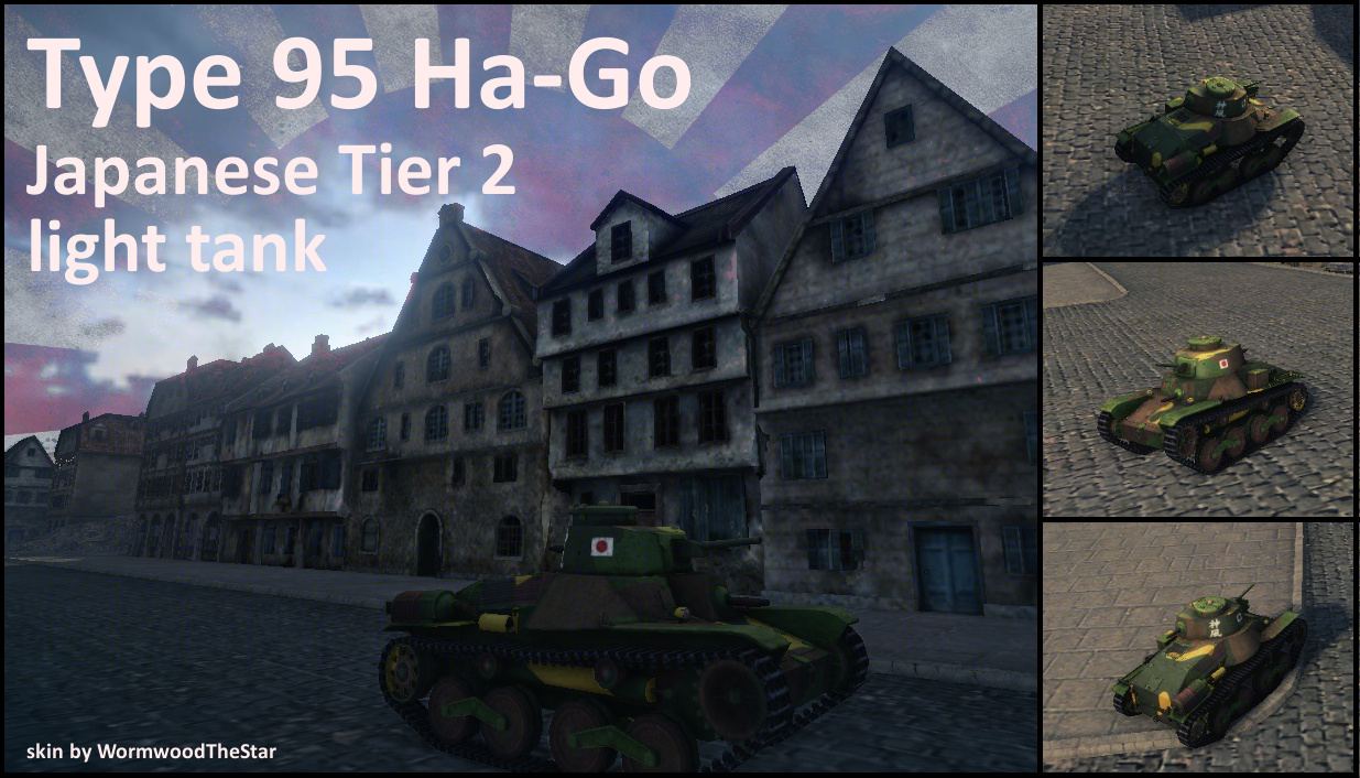 Type 95 Ha-Go [World of Tanks Skin]