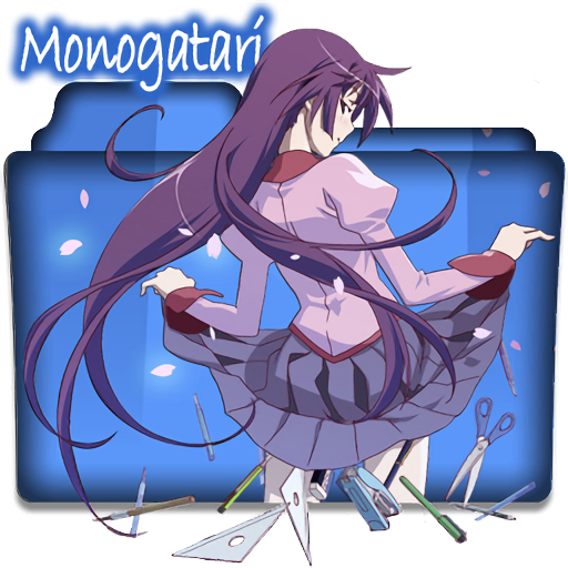 Monogatari Series Folder Icon By Kaz Kirigiri On Deviantart