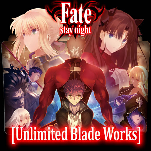 Fate Stay Night Unlimited Blade Works Folder Icon By Kaz Kirigiri On Deviantart