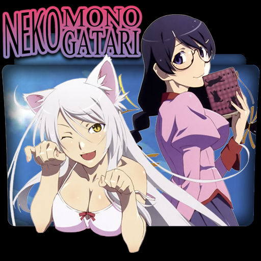 Get Wallpaper Nekomonogatari Kuro Folder Icon By Kaz Kirigiri On Deviantart For iPhone