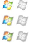 Windows 7 Flag Start Button by cclloyd9785