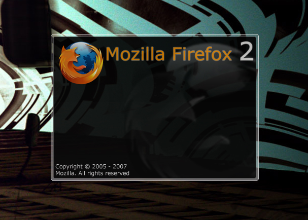 Firefox 2 Splash Screen