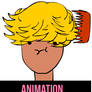 Modern Hair Style Animated