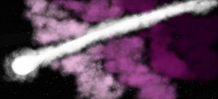 Pink- Galaxy Background IV