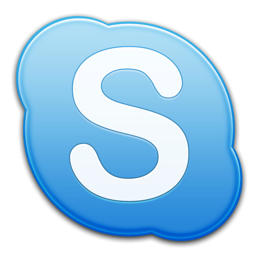 skype logo green