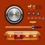 Music UI Kit For Web and Mobile Phones (PSD)