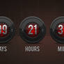 Flip Clock Countdown (PSD)