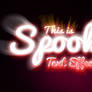 Spooky Text Effect (PSD)