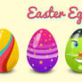 Easter Eggs Vector (PSD)