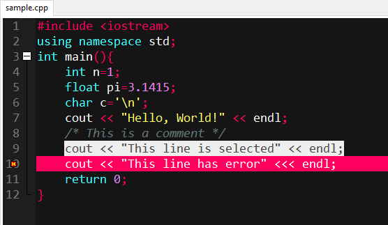 Monokai Theme Dev C++ Monokai Theme Dev C++