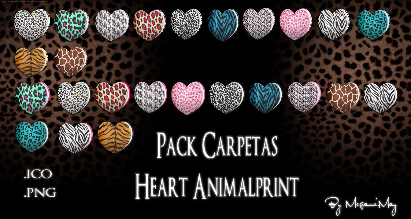 Carpetas Heart Animaprint