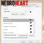 Cursor Black Heart