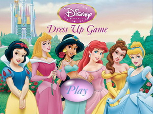 disney princess dress up games