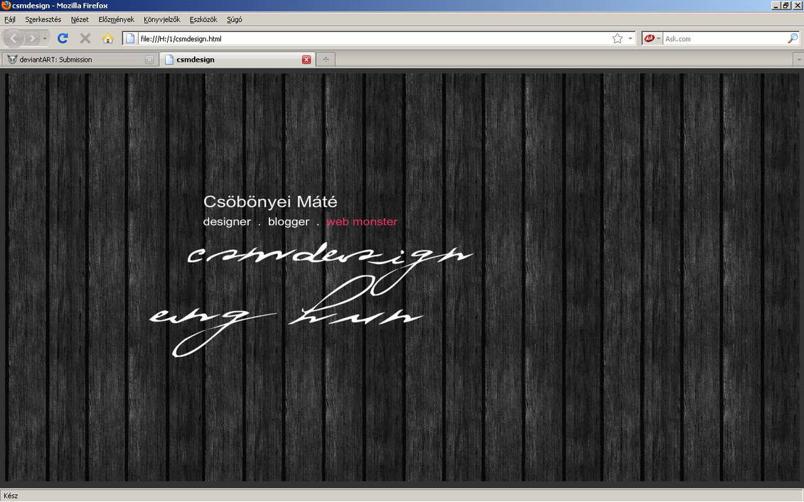 portfolio website by tilos001 on DeviantArt