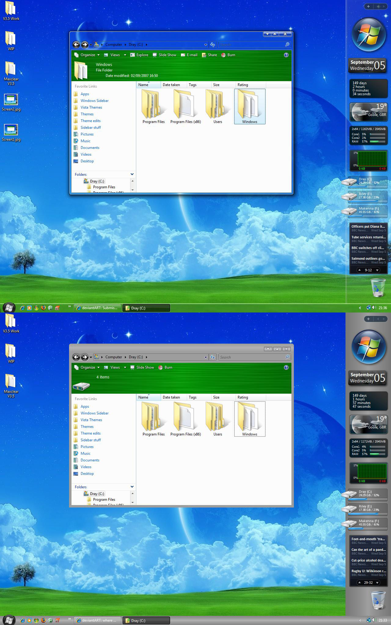 Maxclear V3.5 pack for Vista