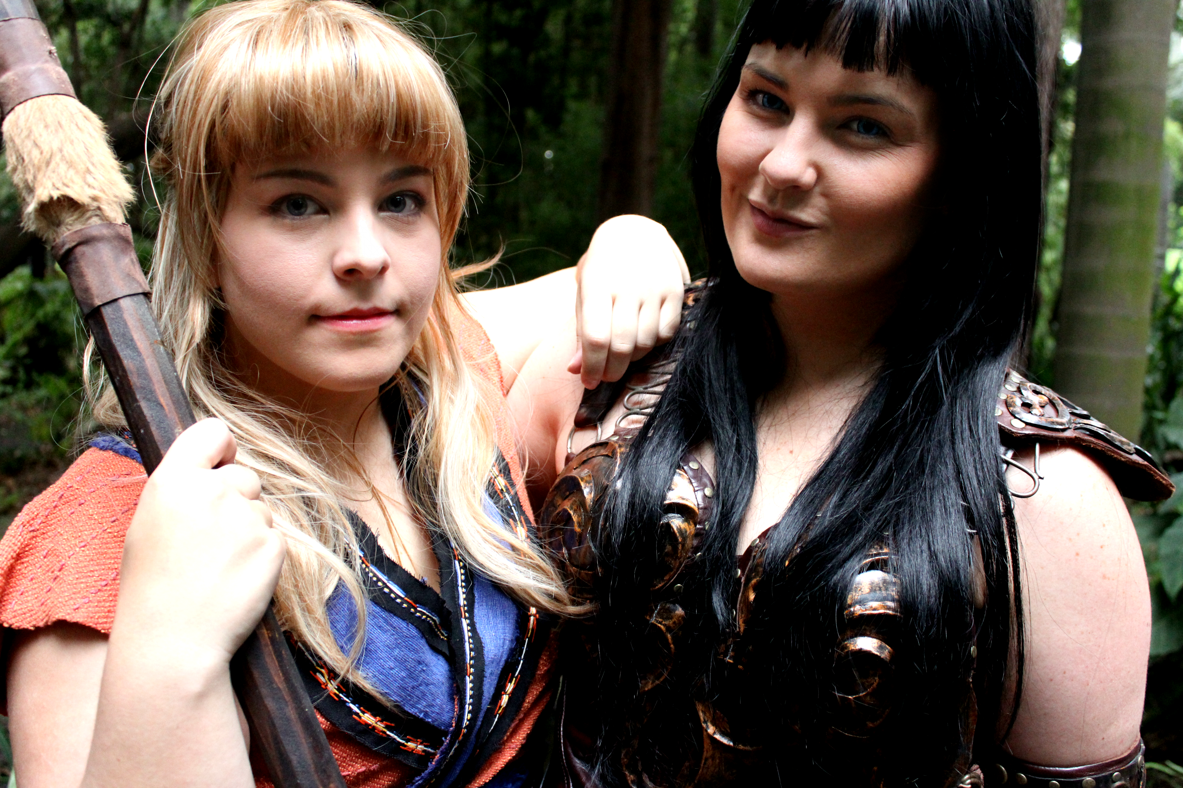 Gabrielle and Xena