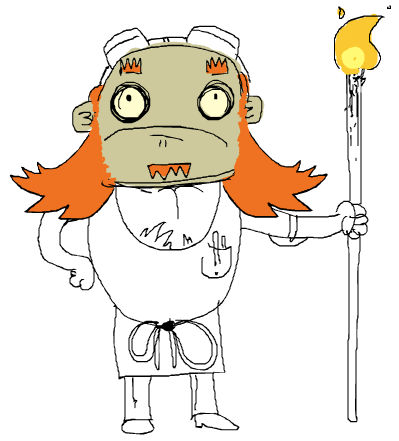 Torch Guy by a-carnivorous-ocean on DeviantArt