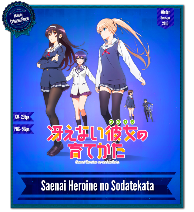 Get Wallpaper Saenai Heroine No Sodatekata Anime Icon By Crimsonnoise On HD