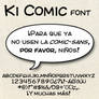 Ki Comic Font