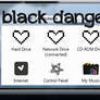 theme iconpackager dark dangerous
