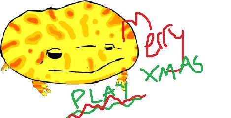 PacmanFrog Dressup XmasEdition