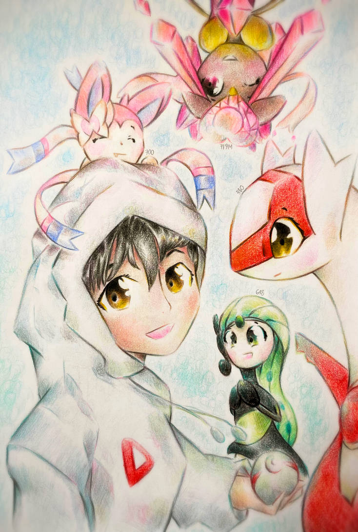 [C] Pokemon Team No.2 by Stardust0130 on DeviantArt