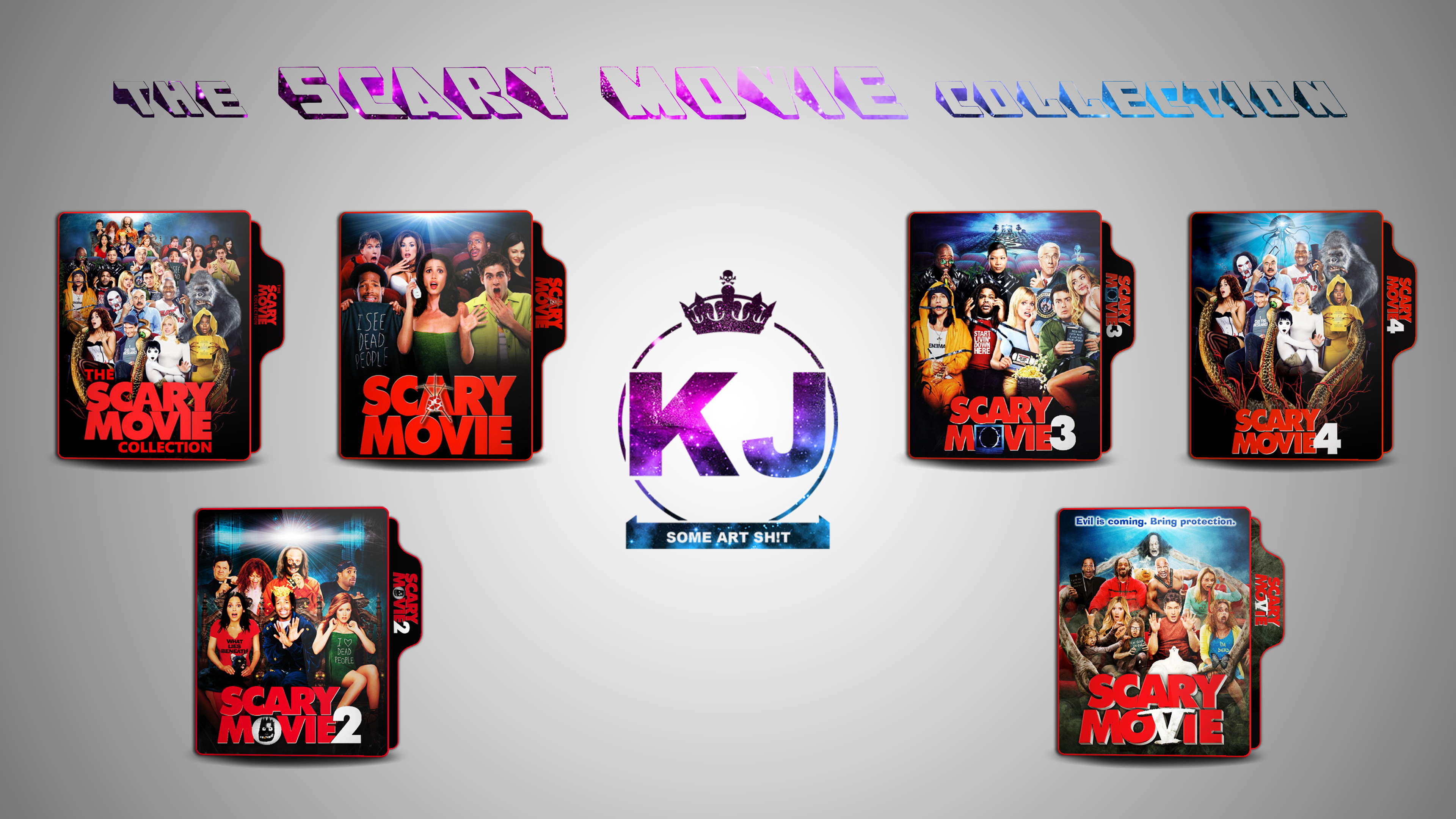 Scary Movie Collection Folder Icon Pack by kingjoe93 on DeviantArt