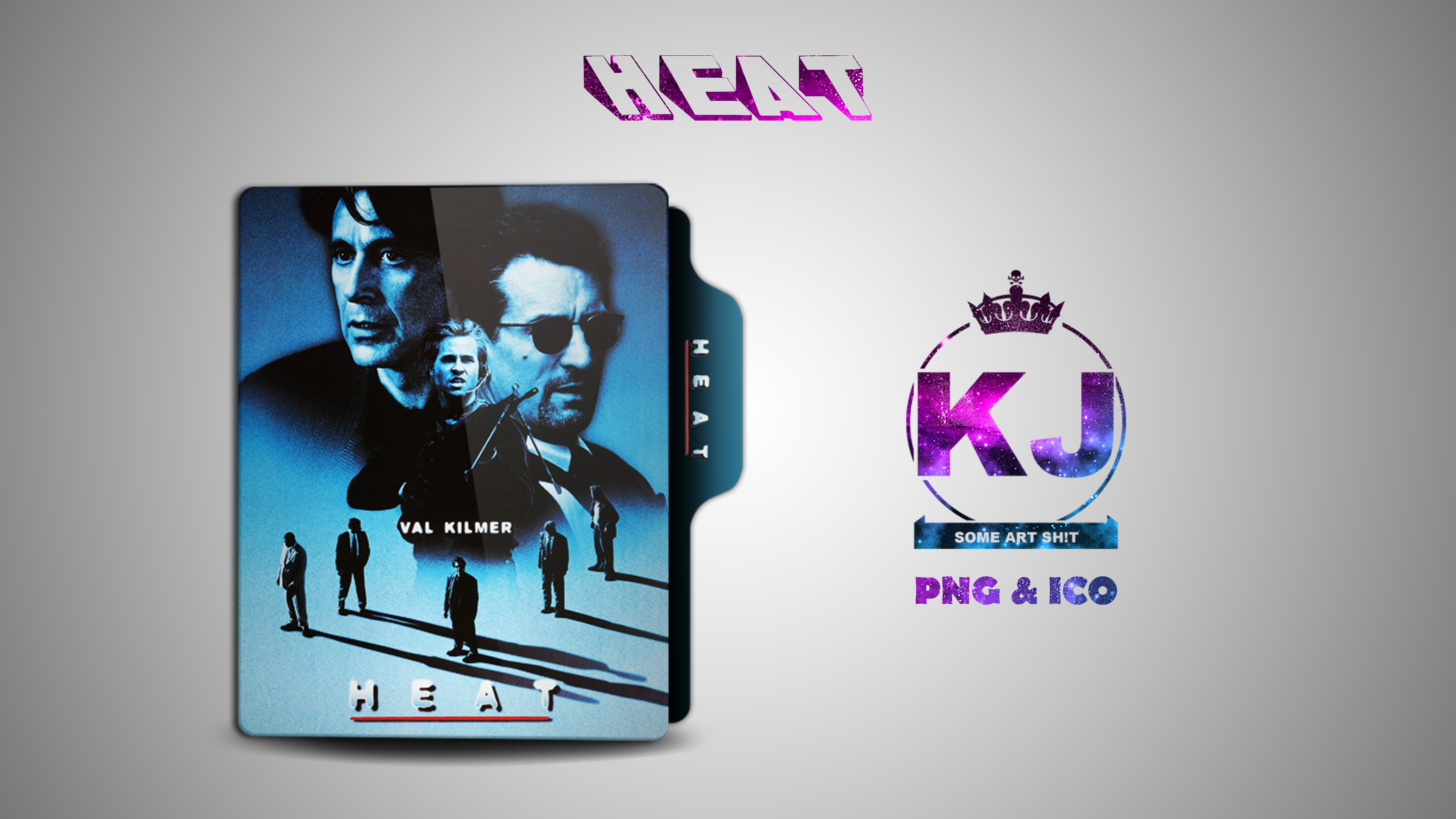 Heat 1995 Folder Icon By Kingjoe93 On Deviantart