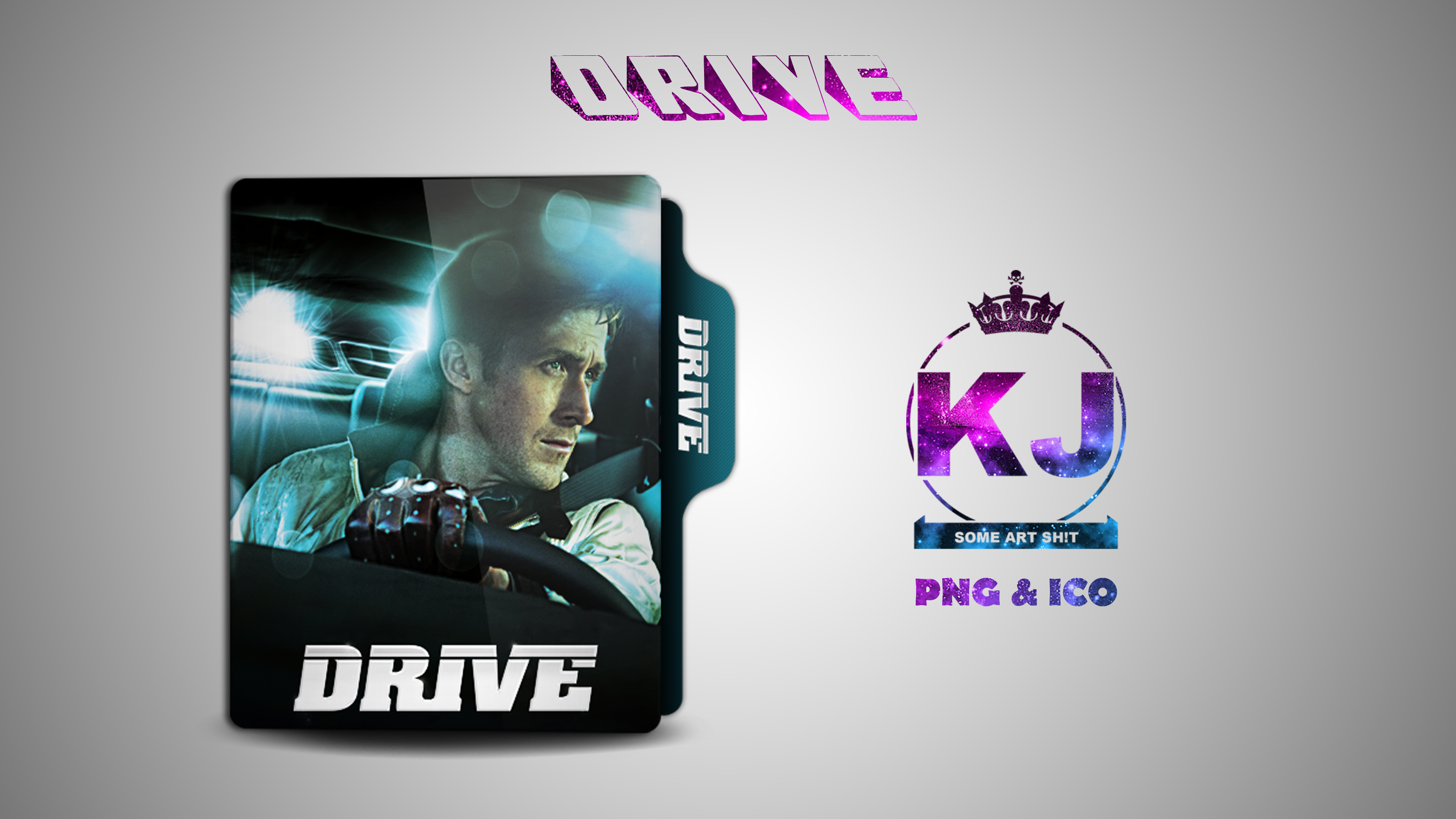 Drive (2011) Folder Icon by kingjoe93 on DeviantArt