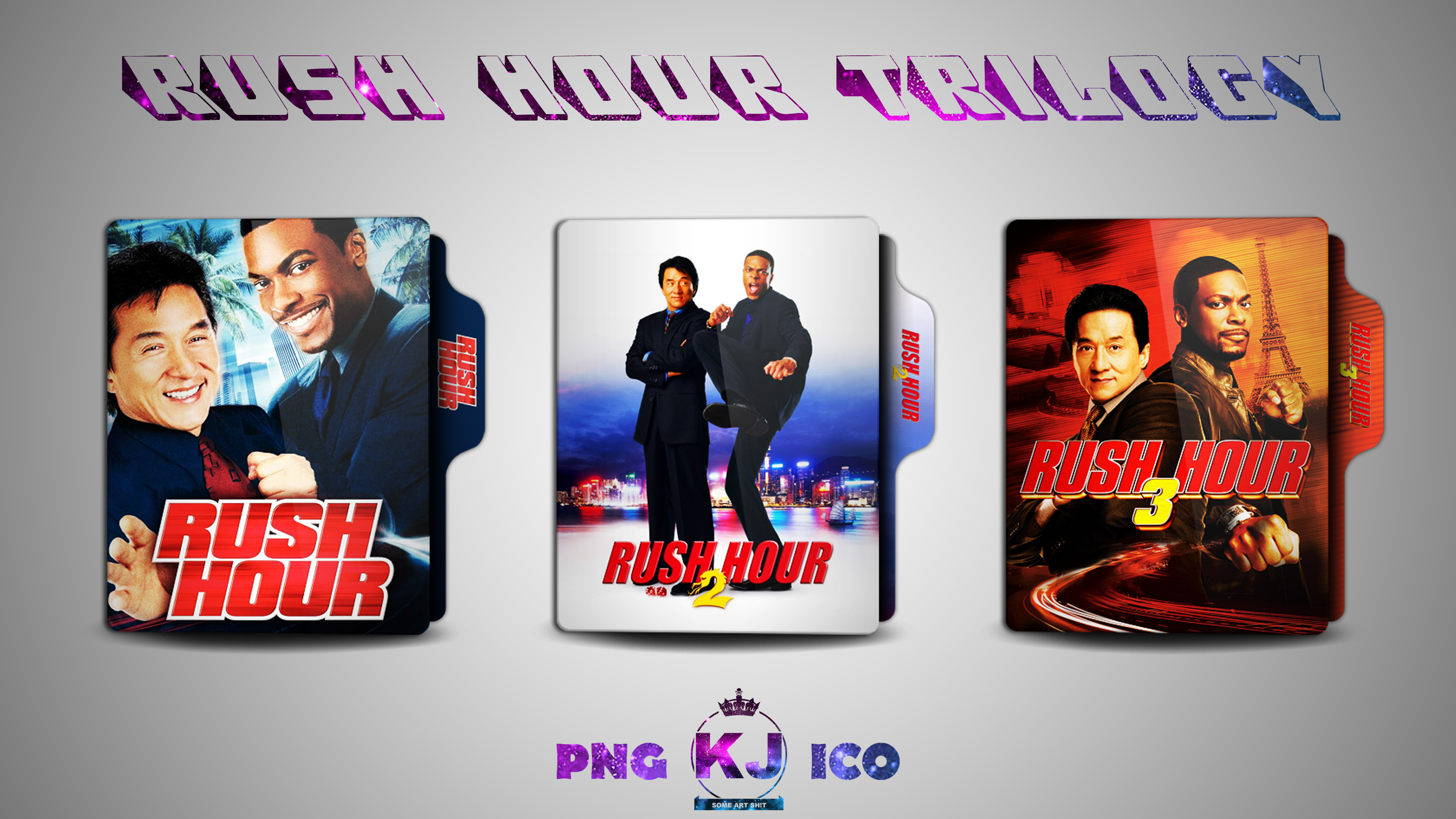 Rush Hour Trilogy Icon Pack by kingjoe93 on DeviantArt