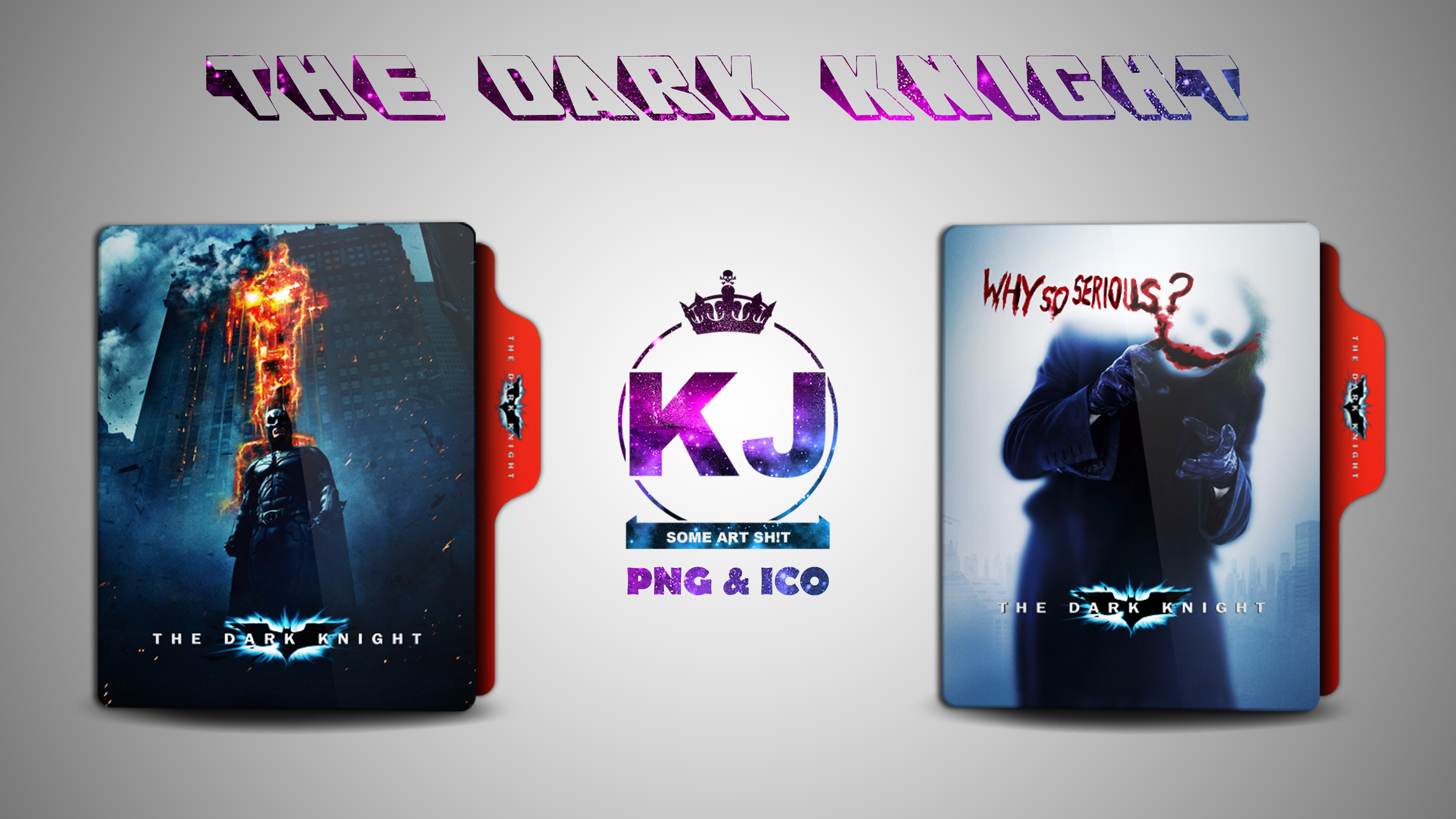 The Dark Knight (2008) Folder Icon by kingjoe93 on DeviantArt
