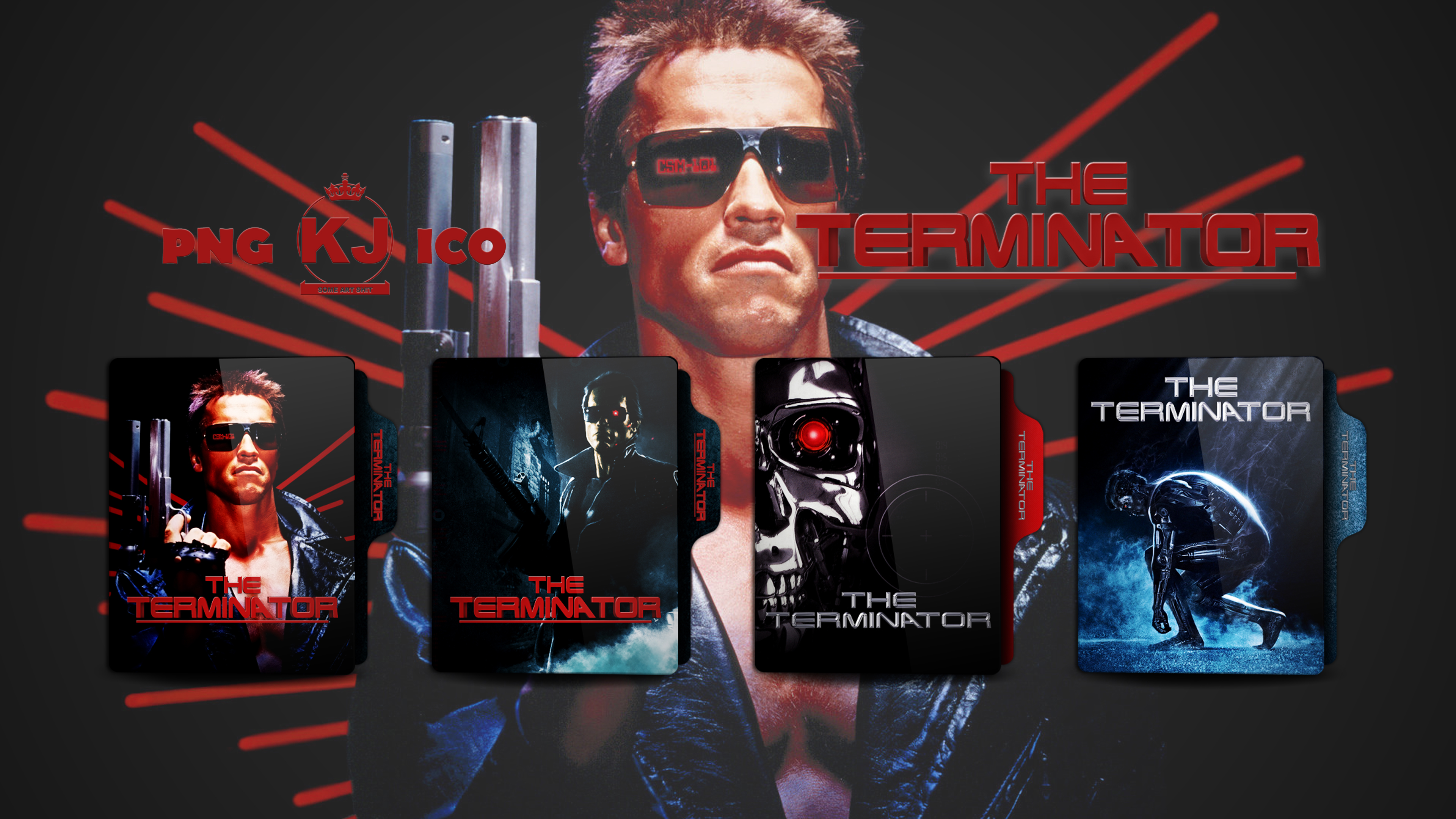 Terminator Collection Folder Icon The Terminator (1984) Folder Icon by kingjoe93 on DeviantArt