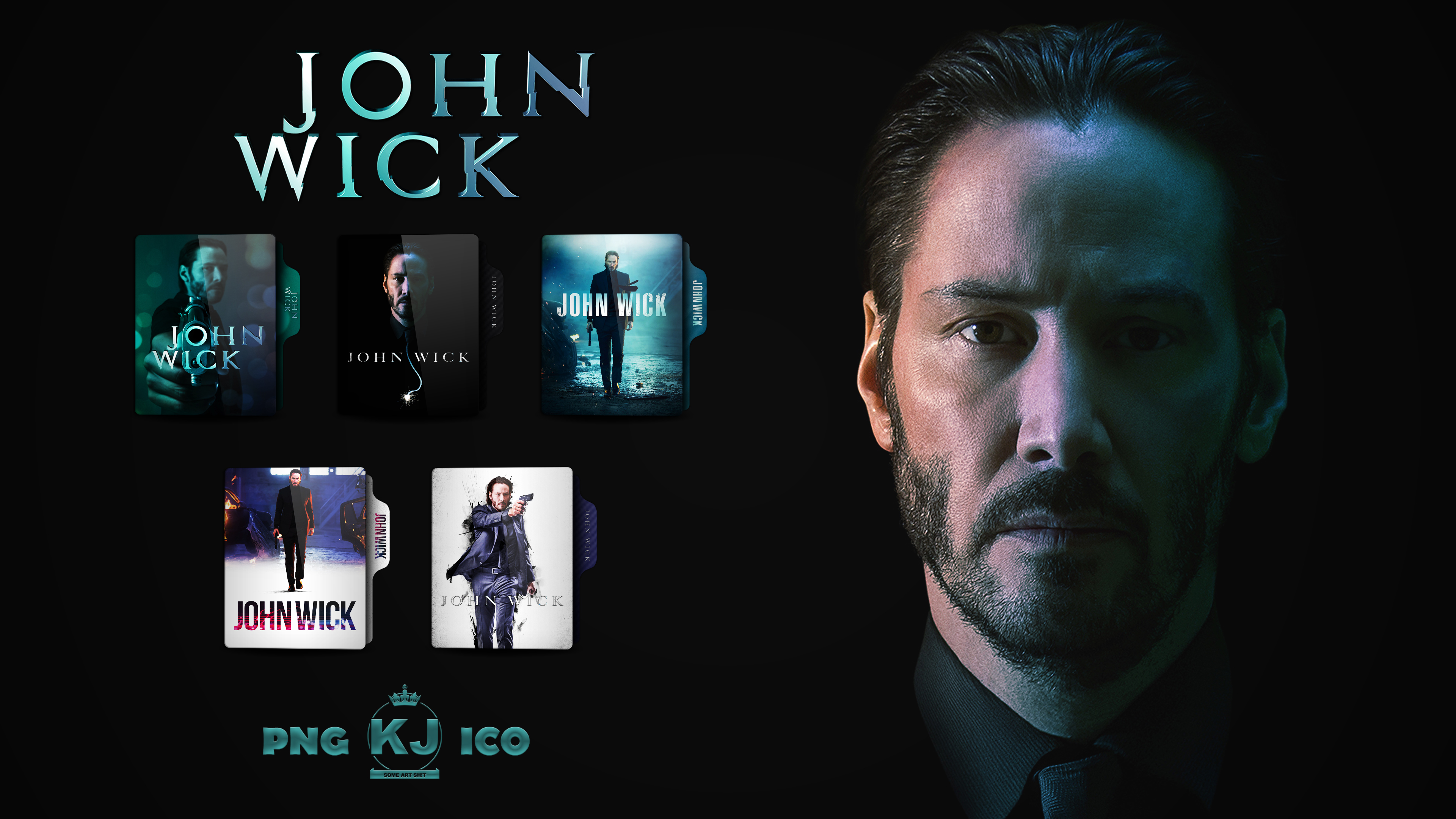 John Wick (2014) Folder Icon by kingjoe93 on DeviantArt