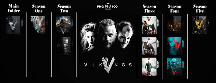 Vikings (TV Series 2013) Folder Icon