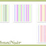 Pastel Rainbow Stripes Pattern