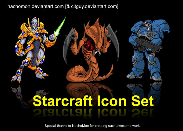 Starcraft Icons by CITguy on DeviantArt