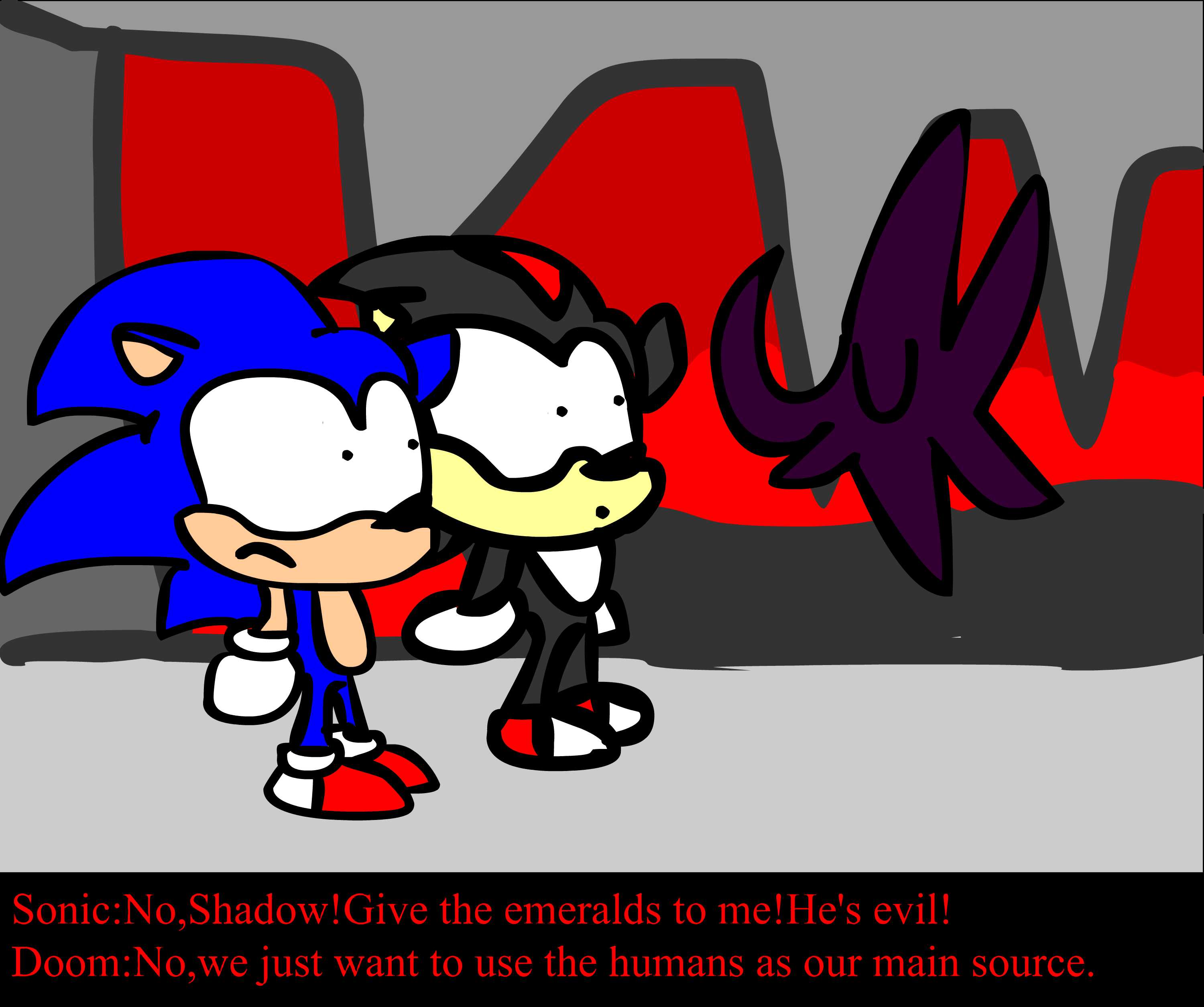 Doodle- Shadow The Hedgehog Sonic 3 Movie by Omninity on DeviantArt